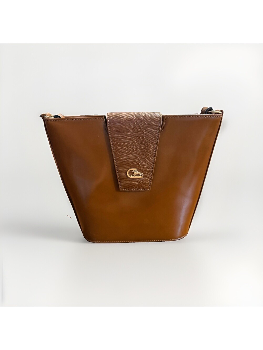 Cristian bucket crossbody bag Genuine Leather EUC Made in Italy
